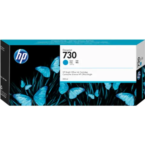 Tusz HP 730 cyan - Tusz P2V68A do HP DesignJet T 1700